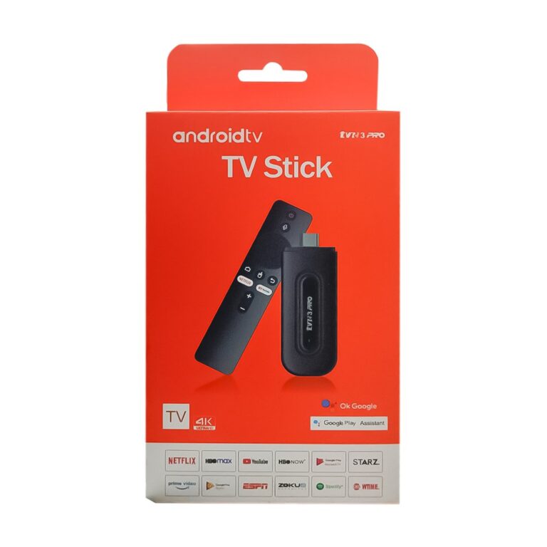 Android TV Stick TVR3 Pro  Google TV (2GB RAM, 16GB ROM, 4K)